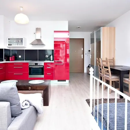 Rent40 Aquarius Red Studio Armii Krajowej 139b * Sopot